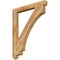 Ekena Millwork Imperial Arts & Crafts Rough Sawn Bracket, Western Red Cedar, 4"W x 40"D x 48"H BKT04X40X48IMP03RWR - alternate 1